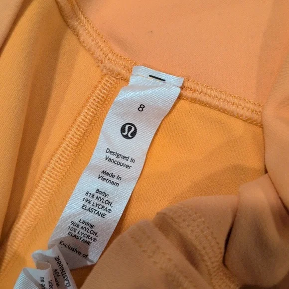 Lululemon Align High Rise Crop Leggings Mango Dream - Picture 6 of 9